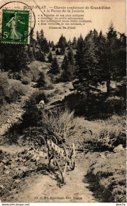 CPA MONT-PILAT - Chanson du PILAT (487238)