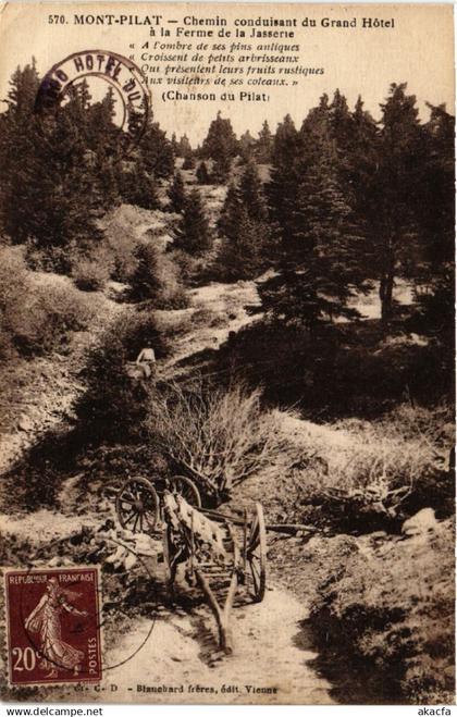CPA MONT-PILAT - Chanson du PILAT (487253)