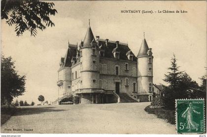 CPA MONTAGNY Le Chateau de Léva (664216)