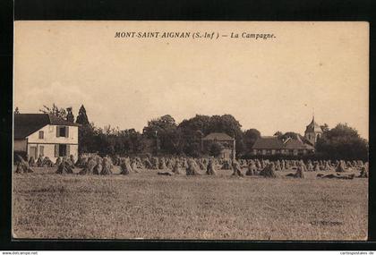 CPA Mont-Saint-Aignan, La Campagne