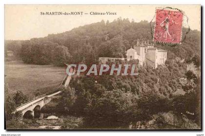 CPA St Martin du Mont Chateau Vieux