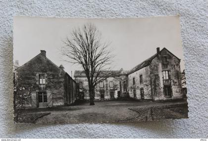 Cpsm, Montaigu, pensionnat Jeanne d'Arc, cour de récréation, Vendée 85