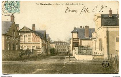 CPA - Carte Postale - France - Montargis - Quartier Saint Dominique - 1905 ( I11096)