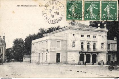 CPA Montargis (Loiret) Le Theatre