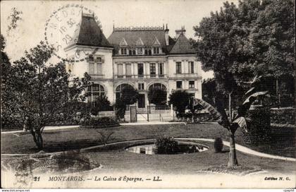 Montargis CPA La Caisse d'Epargne