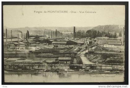 60 Montataire Forges de MONTATAIRE Oise - Vue G?n?rale forge cheminee usine D60D K60414K C60414C RH010475