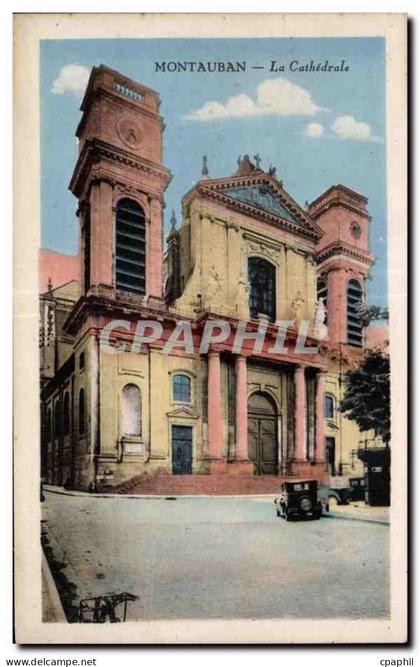 CPA Montauban La Cathedrale