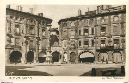 CPA Montauban La Place Nationale