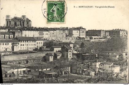 CPA Montauban Vue Generale