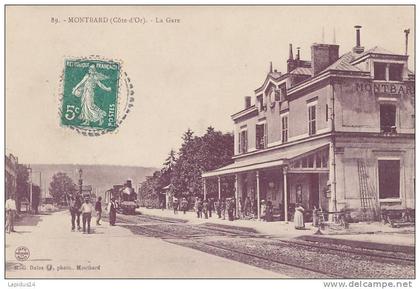 YM 336/C P A   MONTBARD    (21) LA GARE