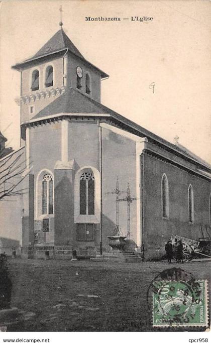 12 - MONTBAZENS - SAN25186 - L'Eglise
