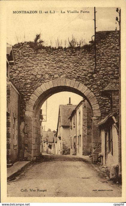 CPA Montbazon La Vieille Porte