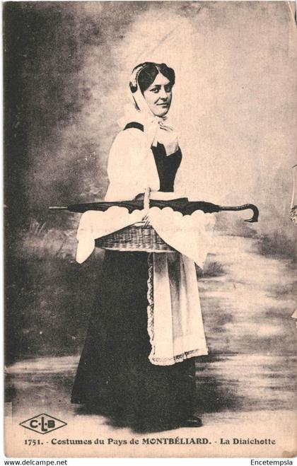 CPA  Carte Postale France Montbéliard  Costume du pays  de Montbéliard  La Diaichotte  VM59062