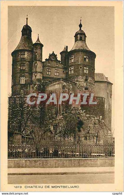 CPA CHATEAU DE MONTBELIARD