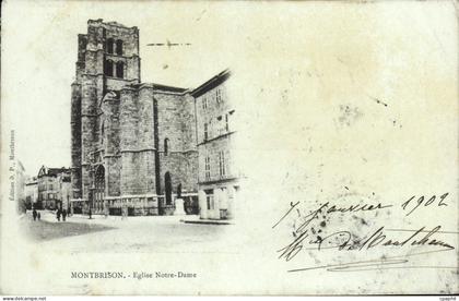 CPA Montbrison Eglise Notre Dame