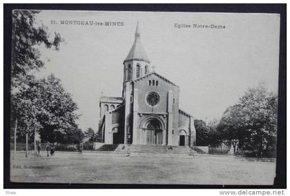 71 Montceau-les-Mines eglise eg    D71D  K71306K  C71306C RH017642