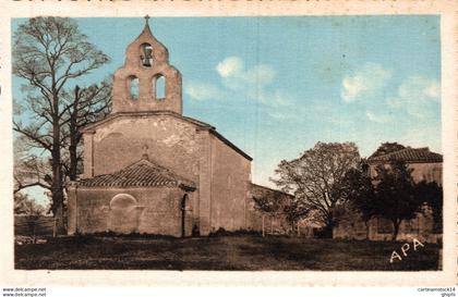 N°19300 Z -cpsm Montclar de Quercy -église Saint Laurent-