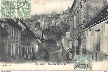 CPA Montdidier Rue des Tanneries