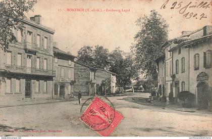 Montech – Faubourg Lagal – CPA – France