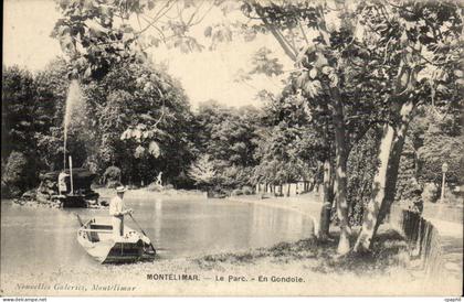 Montelimar CPA Le parc En gondole