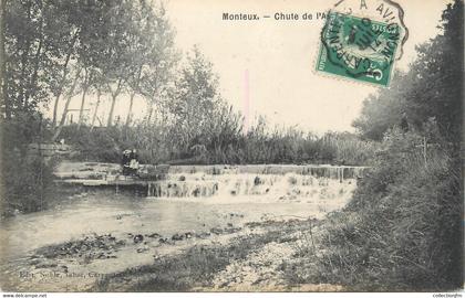 CPA FRANCE 84 "Monteux, Les chutes"
