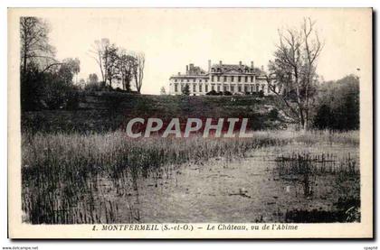 CPA Montfermeil Le Chateau vu de l Abime