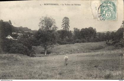 CPA Montfermeil Le Vallon De I'Abime
