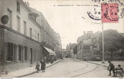 CPA Montfermeil Rue de Paris Enfants