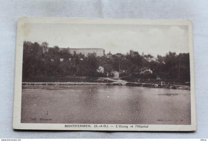 Montfermeil, l'étang et l'hôpital, Seine saint Denis 93