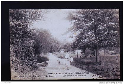 MONTFERMEIL LES COUDREAUX