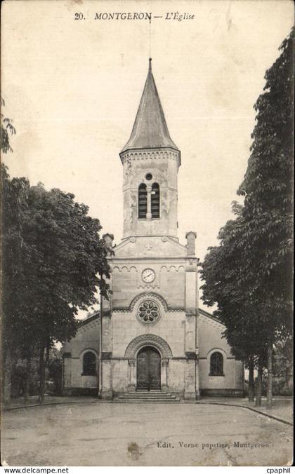 CPA Montgeron L'Eglise