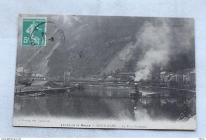 AB764, Monthermé, le pont suspendu, Ardennes 08