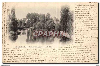 CPA Montigny Vue sur le Loing