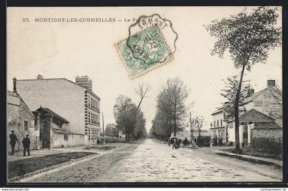 CPA Montigny-les-Cormeilles, Le Pave
