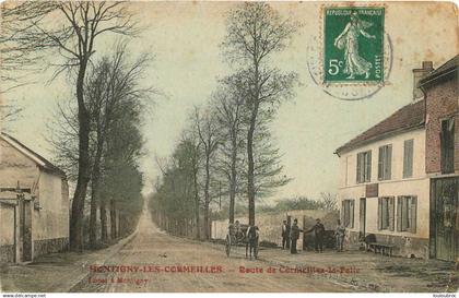 RARE MONTIGNY LES CORMEILLES LA ROUTE DE CORMEILLES LA FOLIE