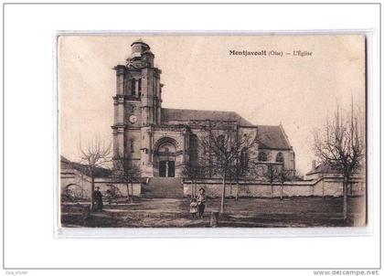 60 MONTJAVOULT Eglise, animée, ed Bourgeix, 191?