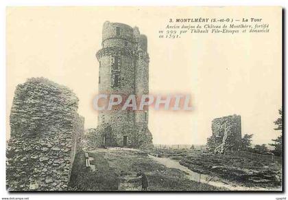 CPA Montlhery S et O La Tour