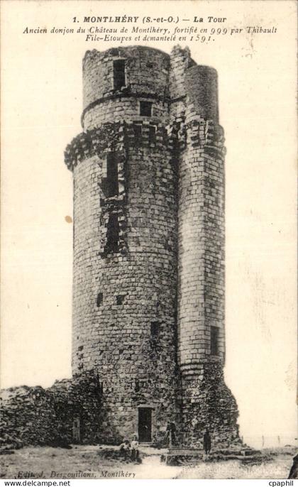 Montlhery - La Tour - CPA