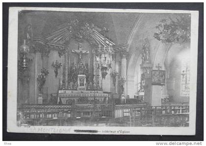 95 Montlignon interieur eglise sépia    D95D  K95563K  C95426C RH039535