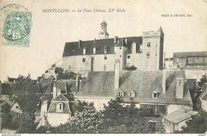 CPA Montlucon Le Vieux Chateau