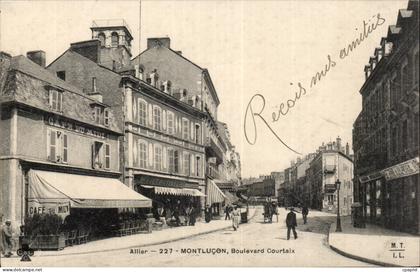 Montlucon - Boulevard Courtaix - CPA