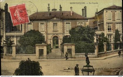 Montlucon - Le Lycee - CPA