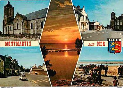 50 - Montmartin sur Mer - Multivues - Automobiles - Blasons - Plage - Carte Neuve - CPM - Voir Scans Recto-Verso