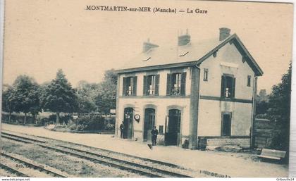 MONTMARTIN SUR MER    LA GARE