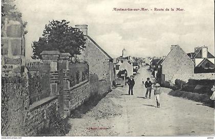 MONTMARTIN SUR MER - Route de la Mer