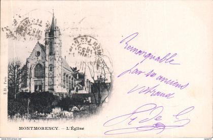 CPA Montmorency L'Eglise