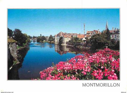 86 - Montmorillon - La Gartempe - rives fleuries - CPM - Voir Scans Recto-Verso