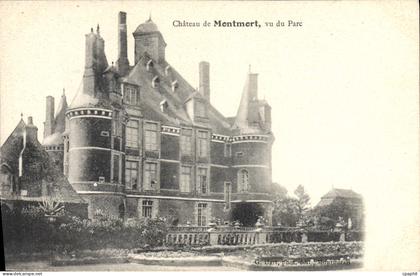 CPA Chateau de Montmort vu du Parc