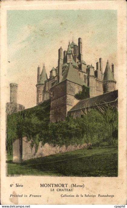 Montmort CPA Le chateau