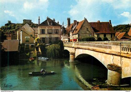 CPM Montoire sur Loir (Loir et Cher) La Vallee du Loir Le Pont sur le Loir